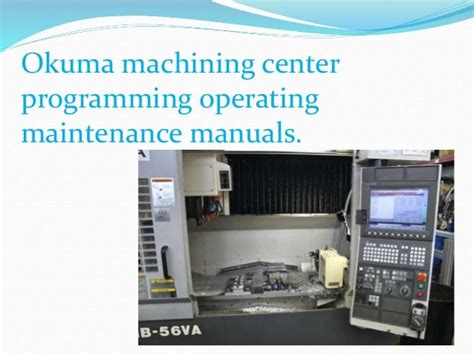 okuma mill m201 manual